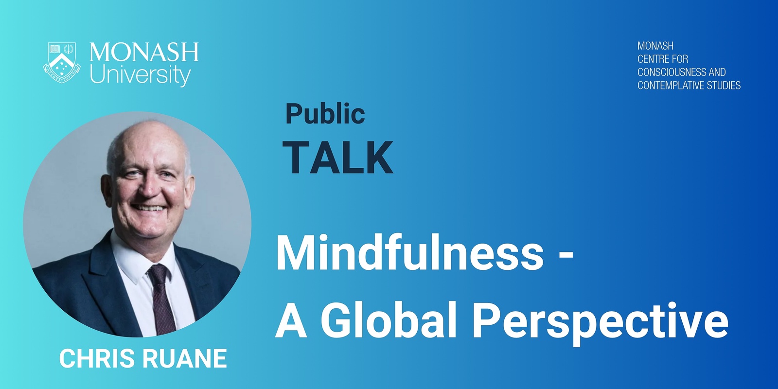 Banner image for Mindfulness: A Global Perspective with Chris Ruane