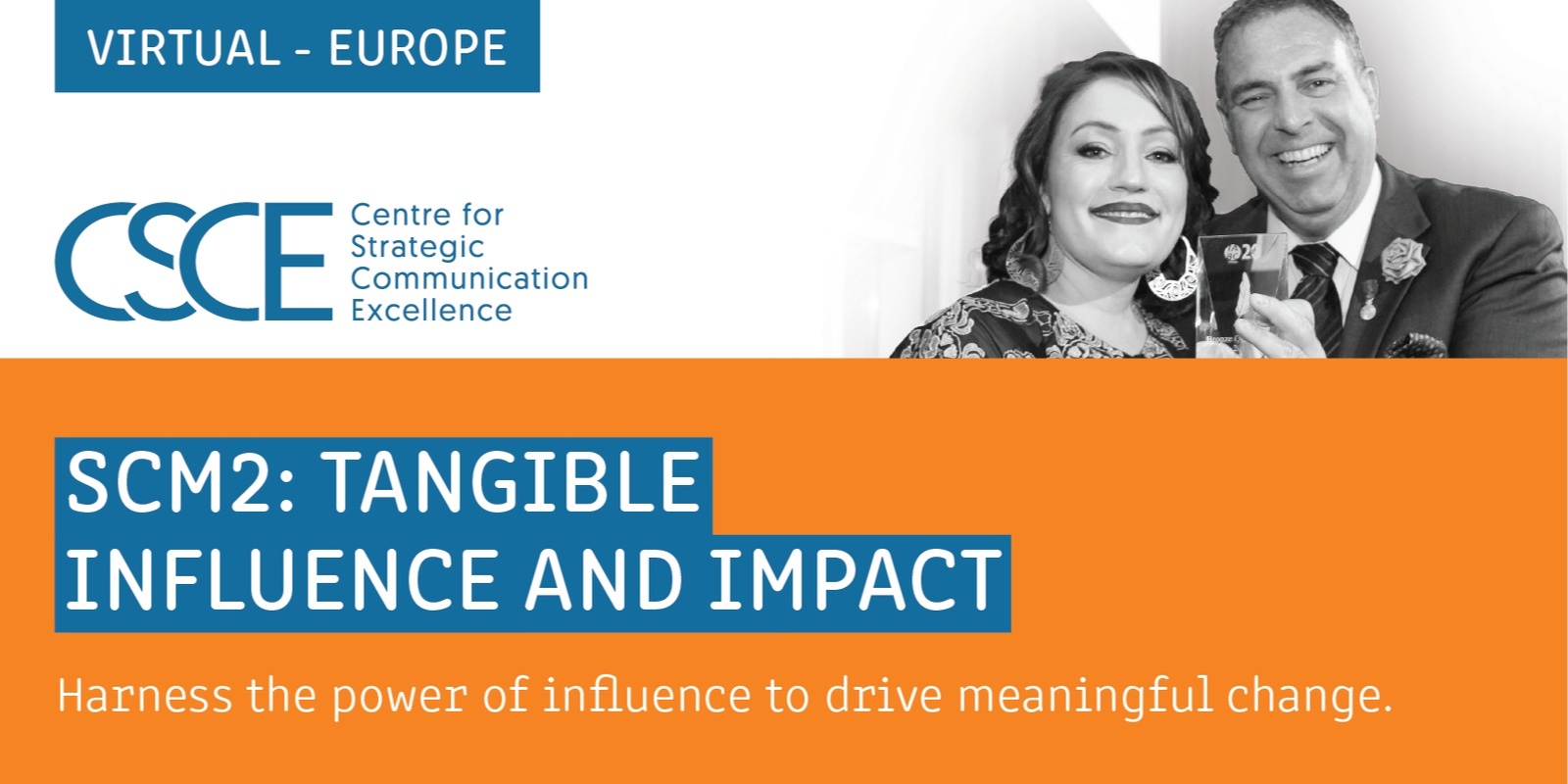 Banner image for SCM2: Tangible Influence and Impact - Virtual (Europe)