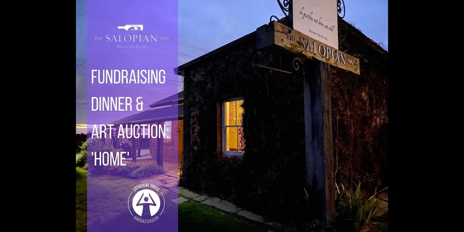 Banner image for HOME – Fundraising Dinner at The Salopian Inn for Catherine House