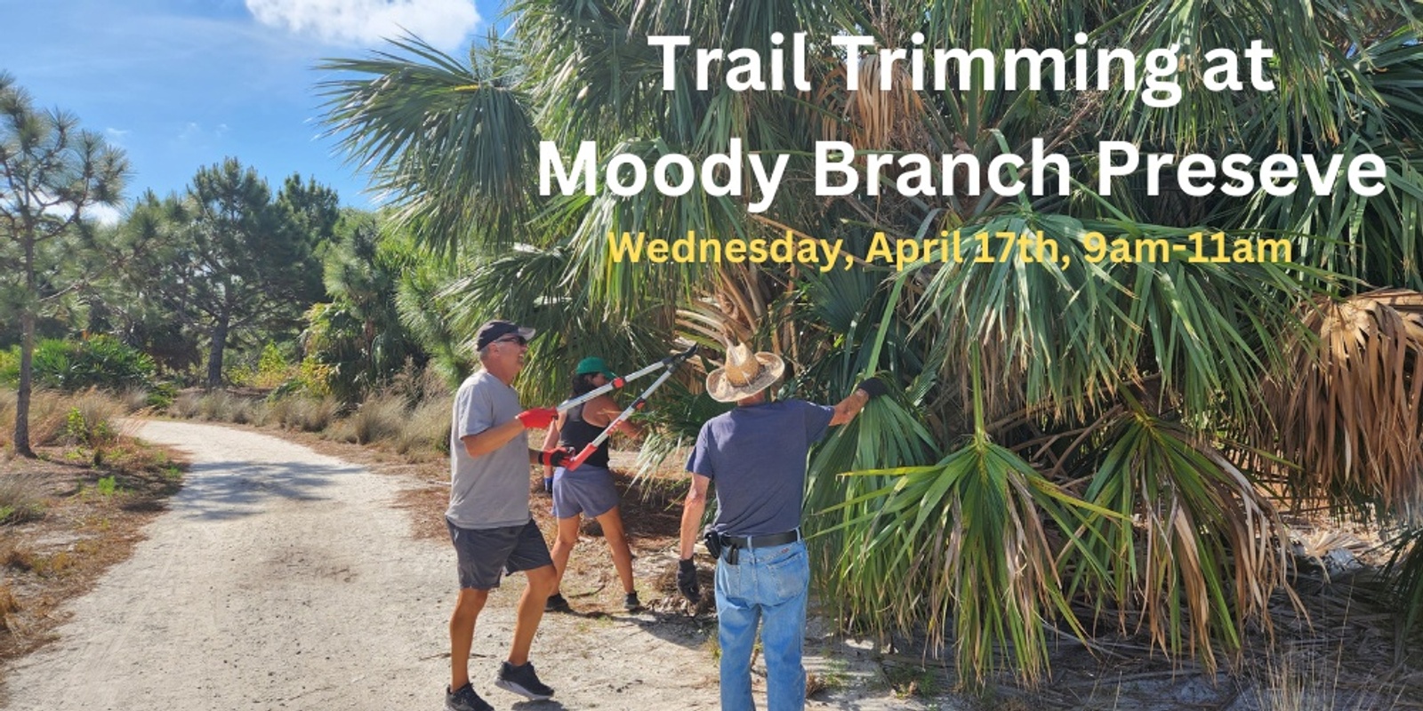 Banner image for Trail Cleanup at Moody Branch Preserve