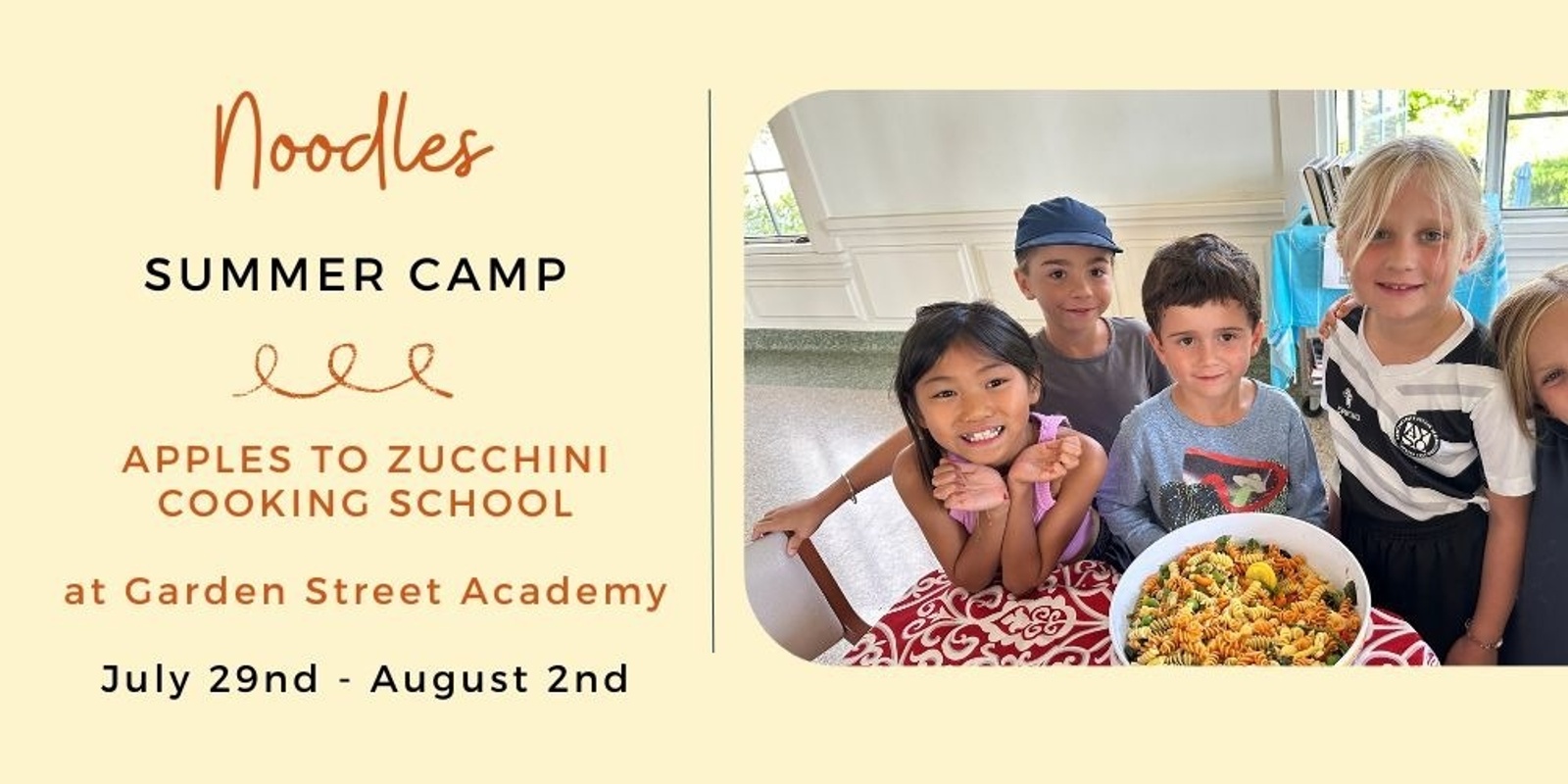 Banner image for Noodles Week Summer Camp 2024