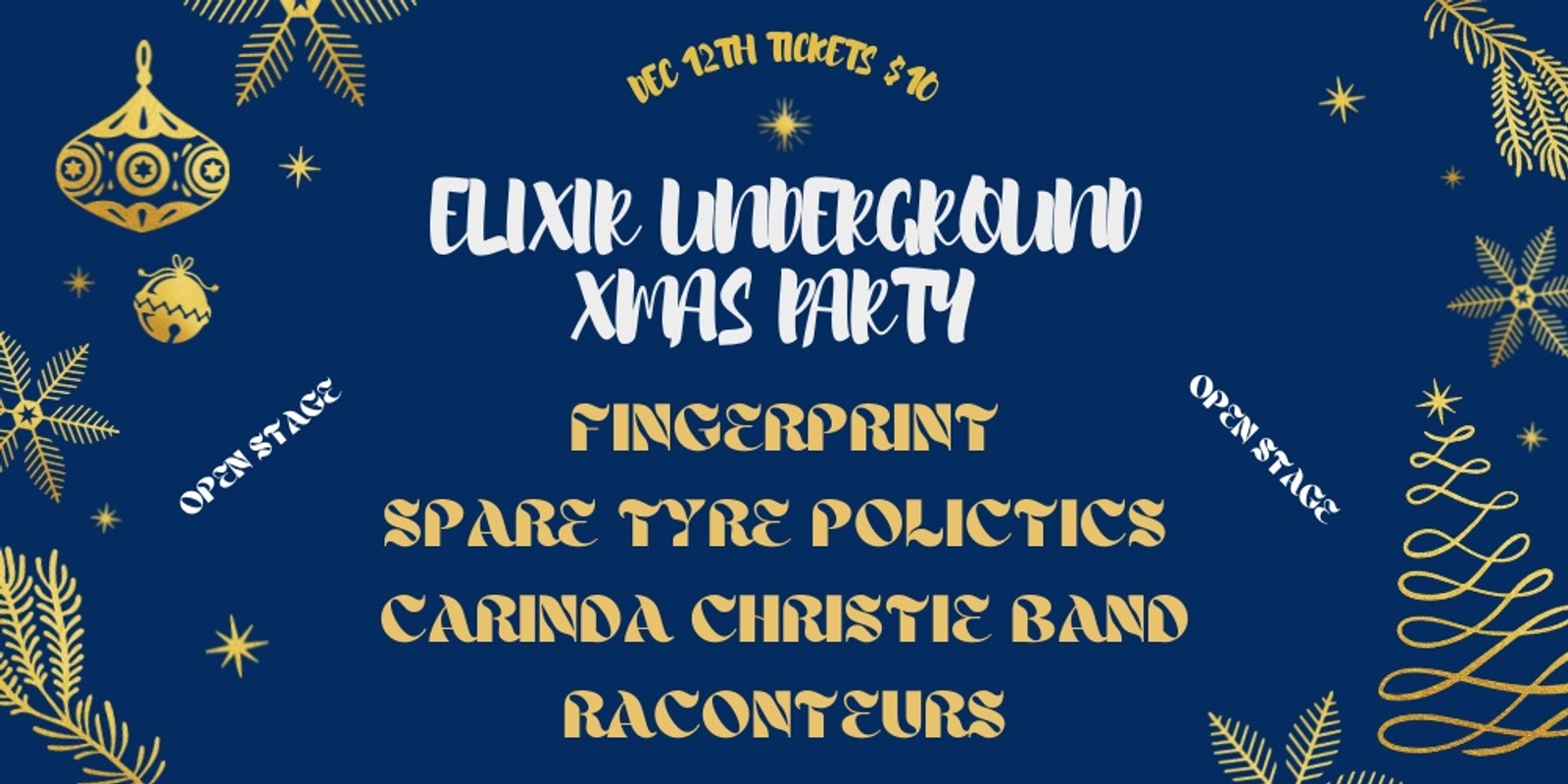 Banner image for Elixir Underground Xmas Party