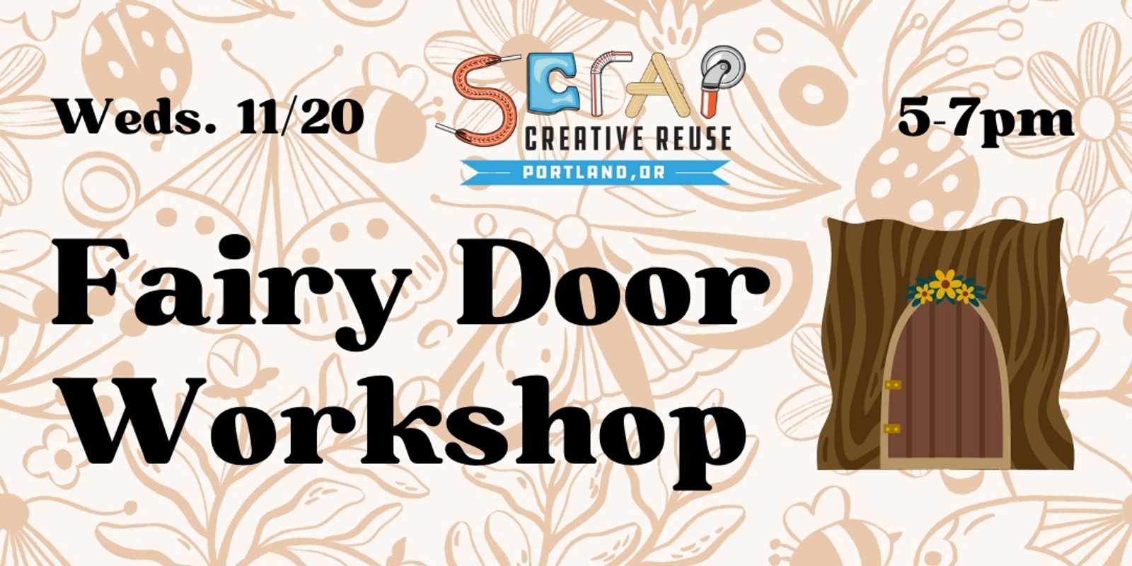 Banner image for Fairy Door Workshop! 🧚🍄🚪