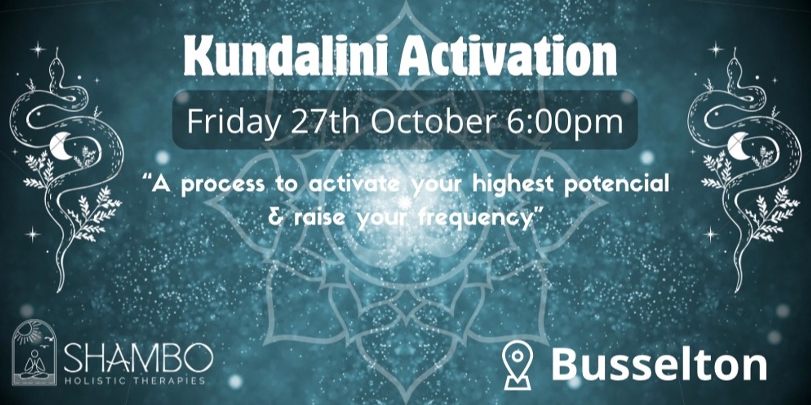 Banner image for Friday 27th, Kundalini Activation & Inner Dance