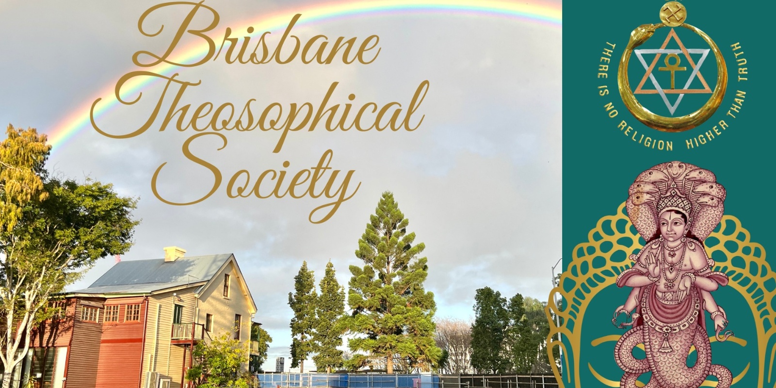 Brisbane Theosophical Society's banner