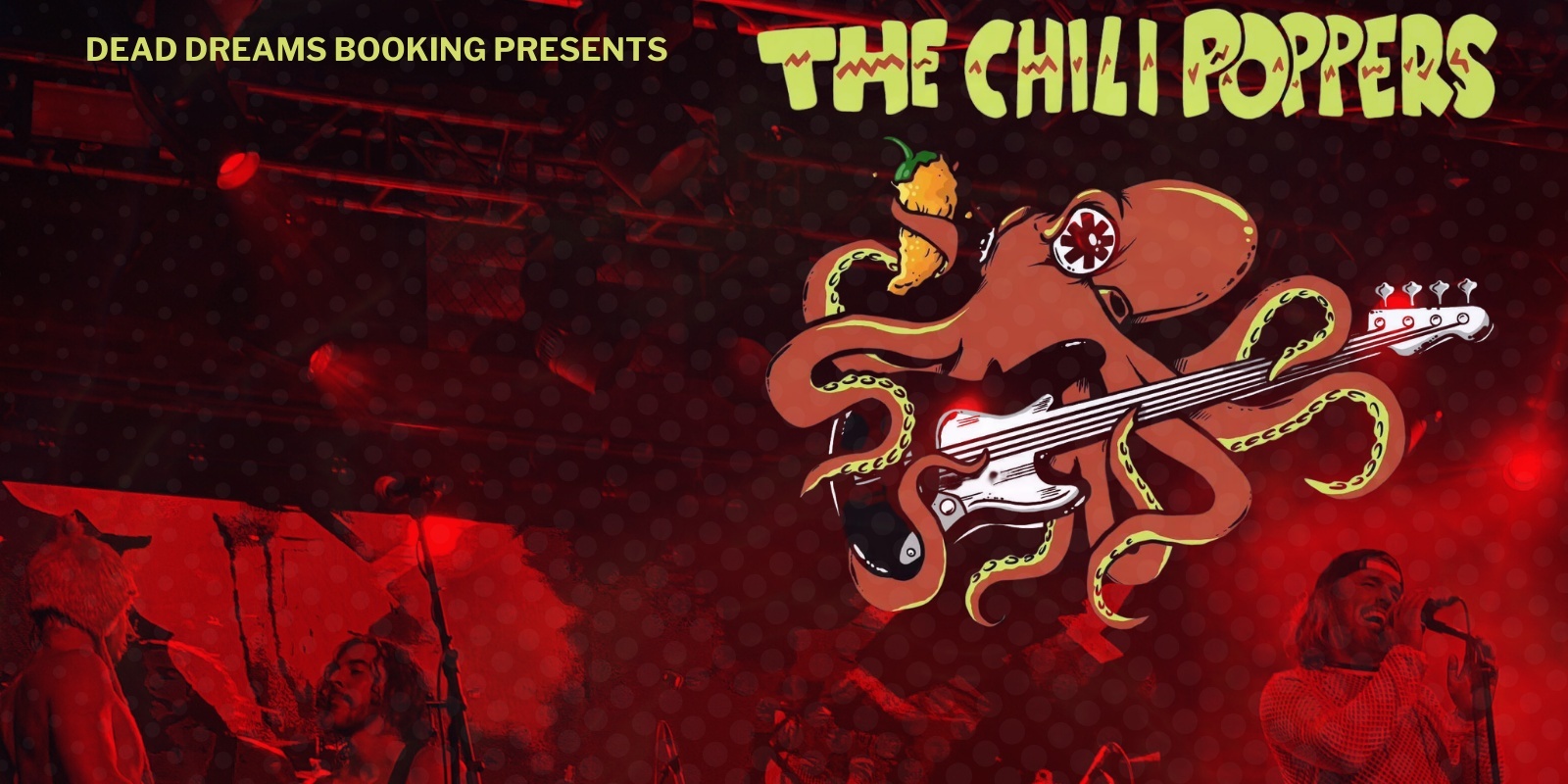 Banner image for The Chili Poppers - RHCP Tribute at East Ocean Pub (Stuart, FL)