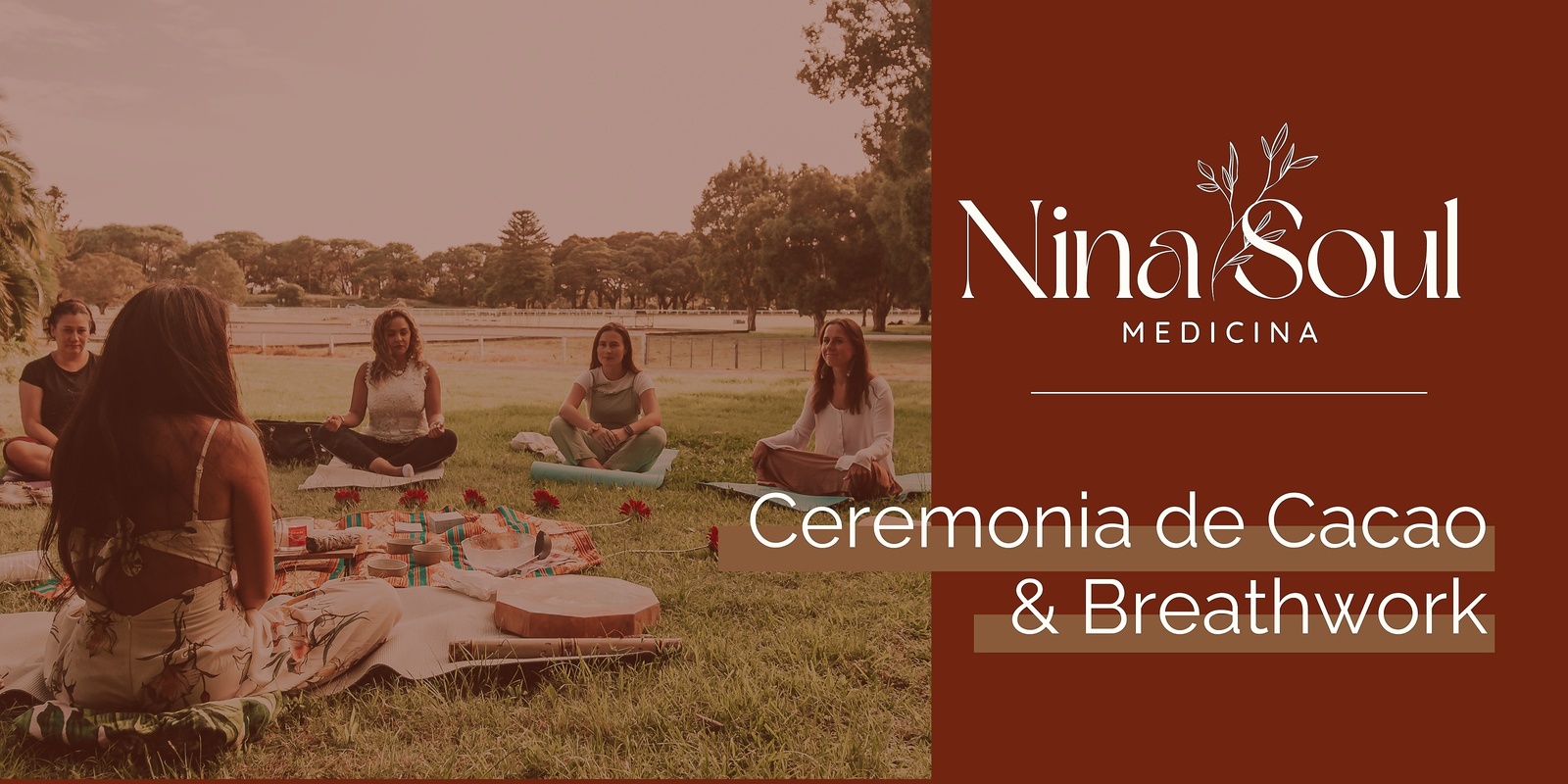 Banner image for Nina Soul Medicina: Cacao Ceremony & Breathwork