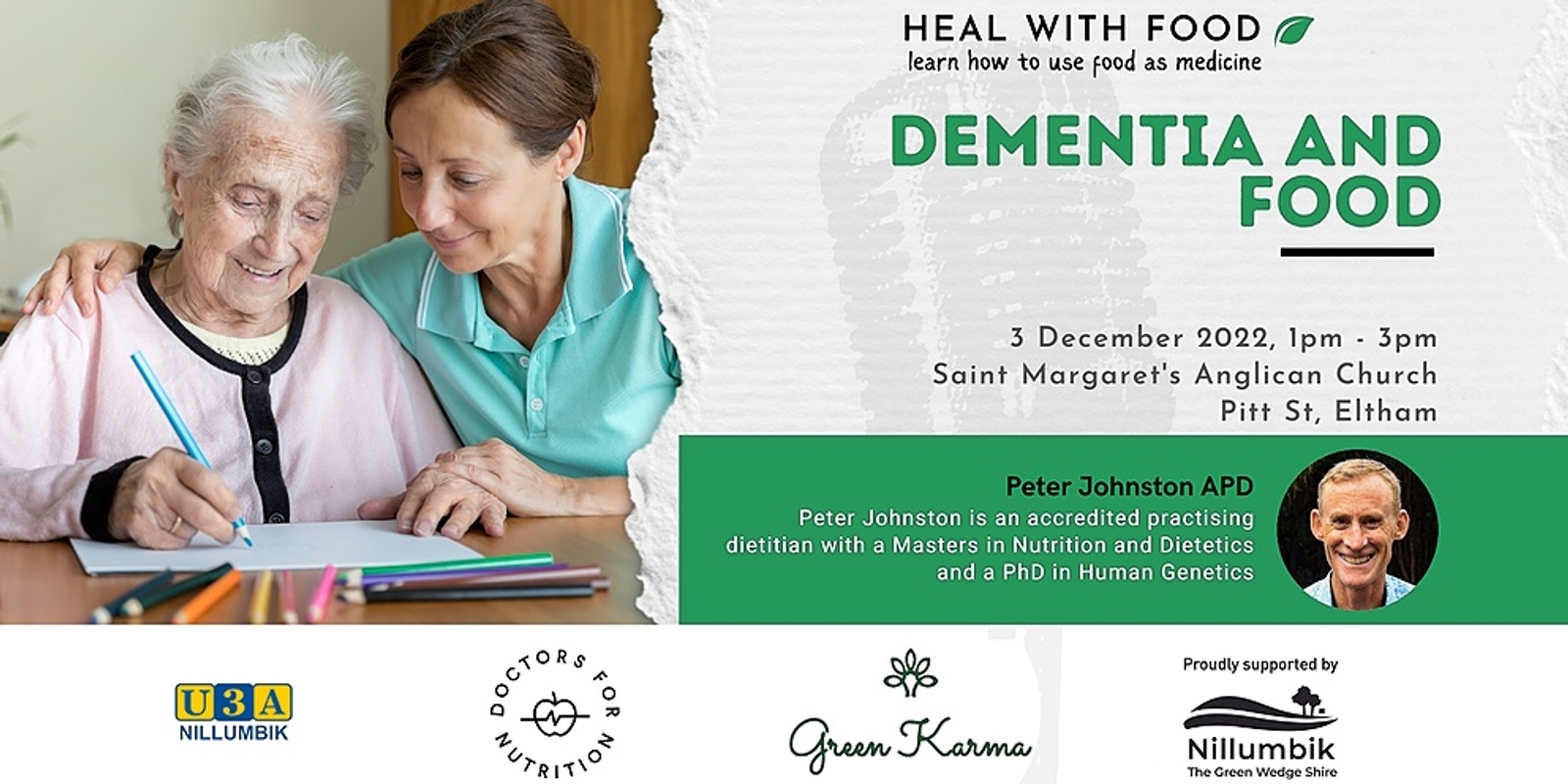 Banner image for Dementia and Food