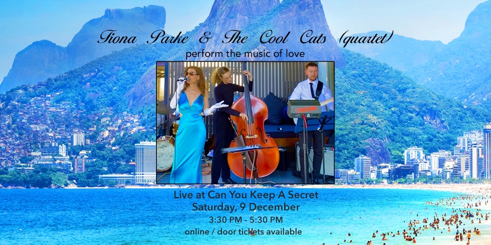 Banner image for Fiona Parke & the Cool Cats perform the music of love