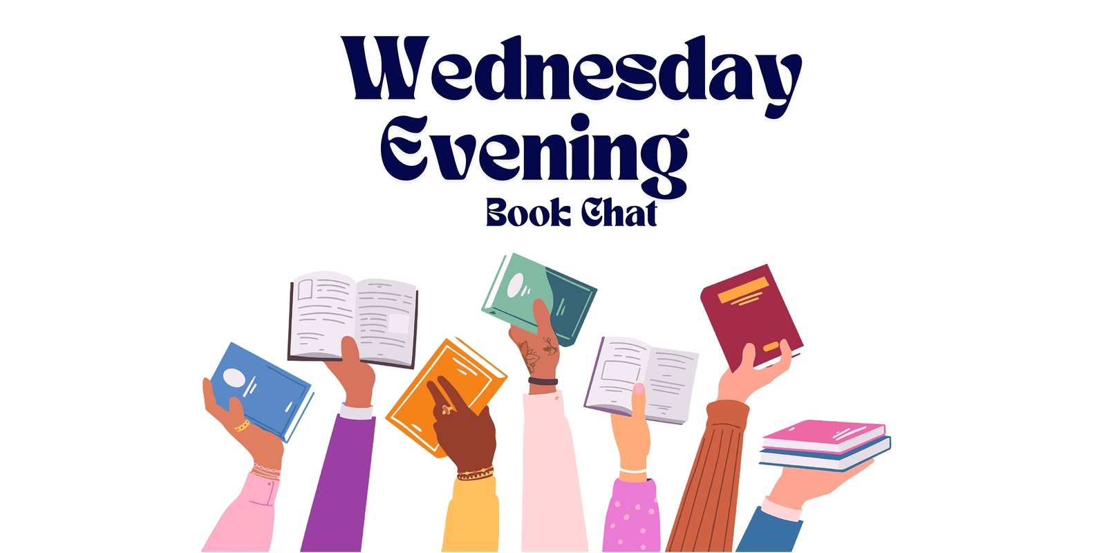 Banner image for Wednesday Evening Book Chat • Summer 2024/25 • Ballarat Library 