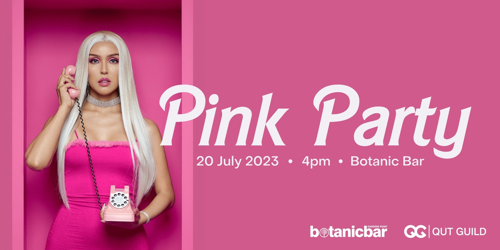 Banner image for Pink Party: Botanic Bar
