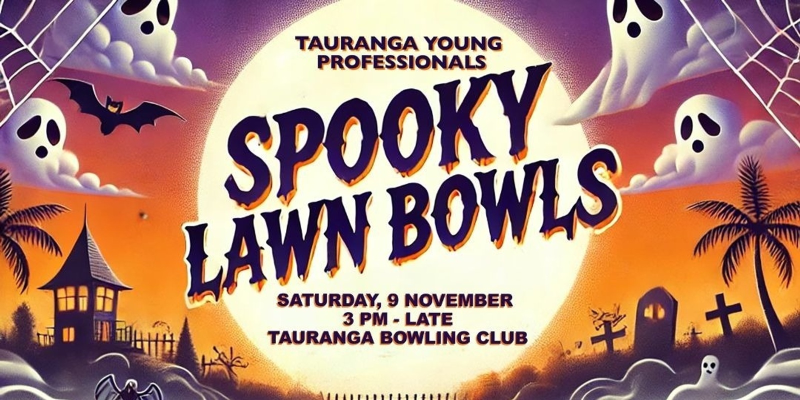 Banner image for Tauranga Young Professionals - Spooky Lawn Bowls