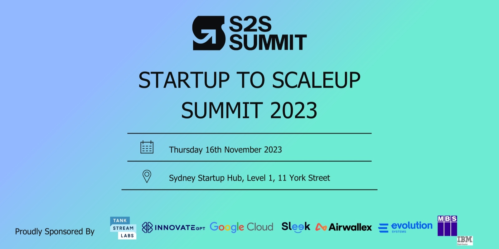 Banner image for Startup to Scaleup Summit 2023