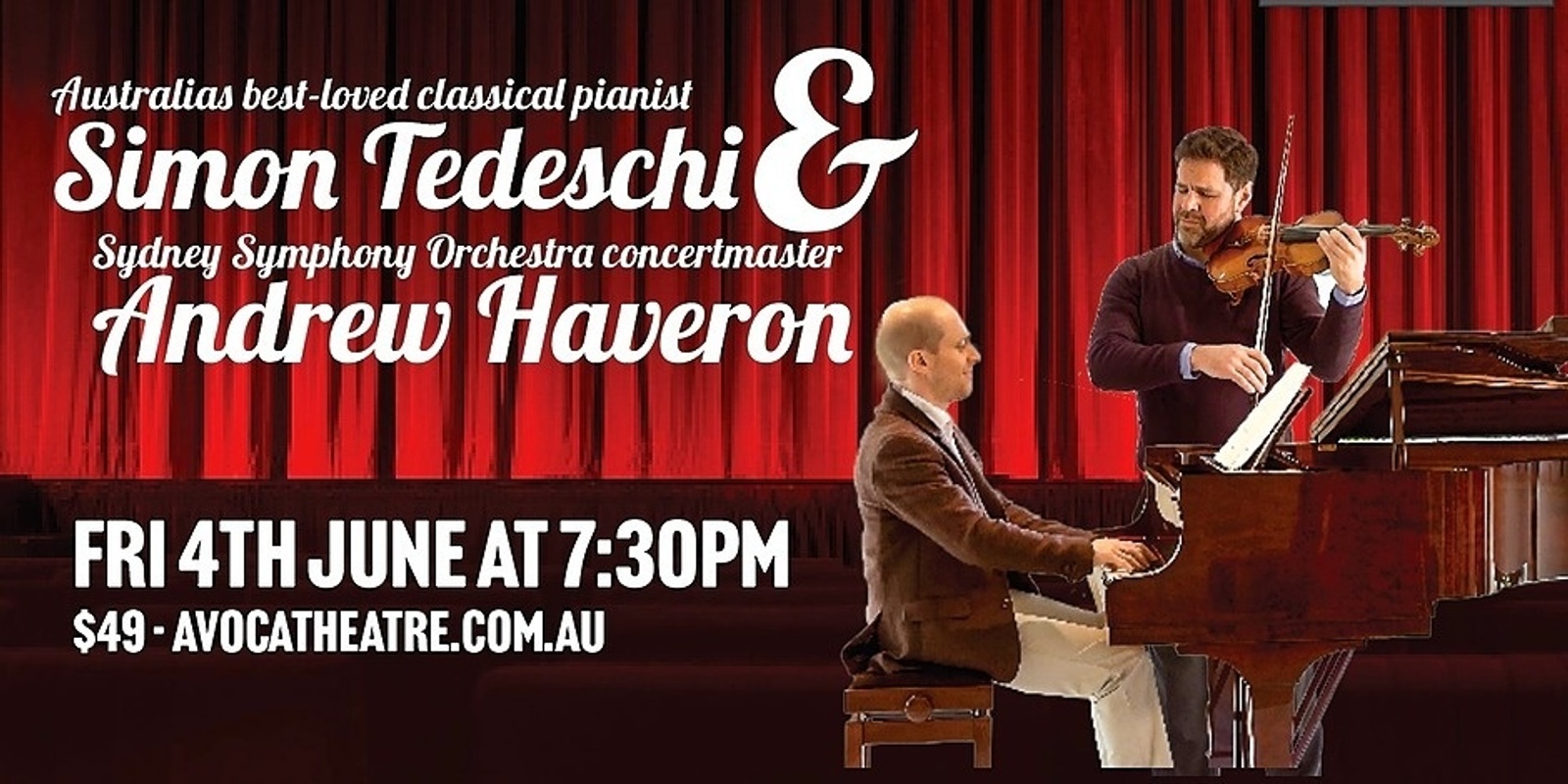 Simon Tedeschi & Andrew Haveron Live In Concert