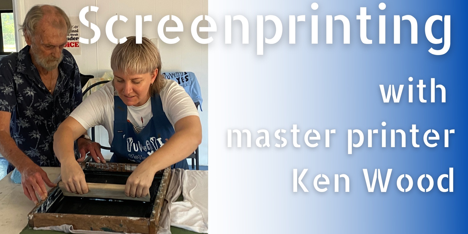 Banner image for Screenprinting with Ken Wood