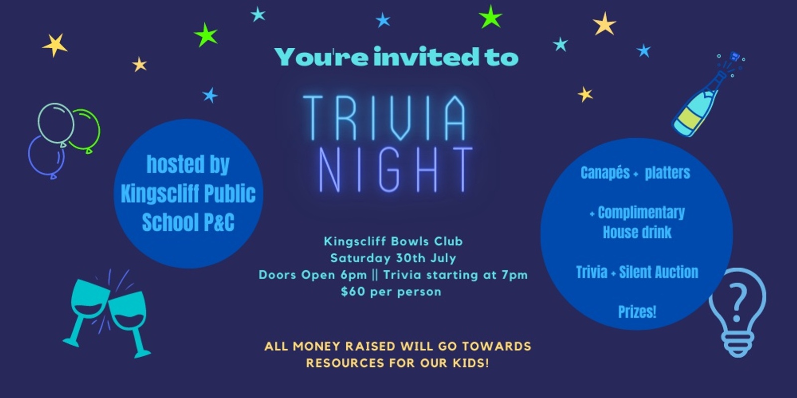 Banner image for Kingscliff Public School Trivia Night