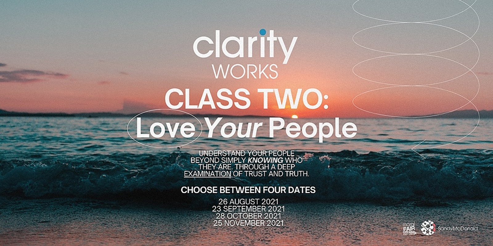 Banner image for LOVE YOUR PEOPLE part of the Clarity Works and Story at Work Series