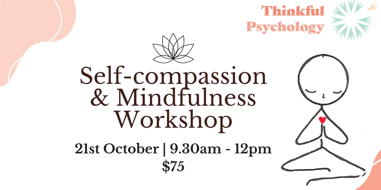 Banner image for Self-compassion and Mindfulness Workshop
