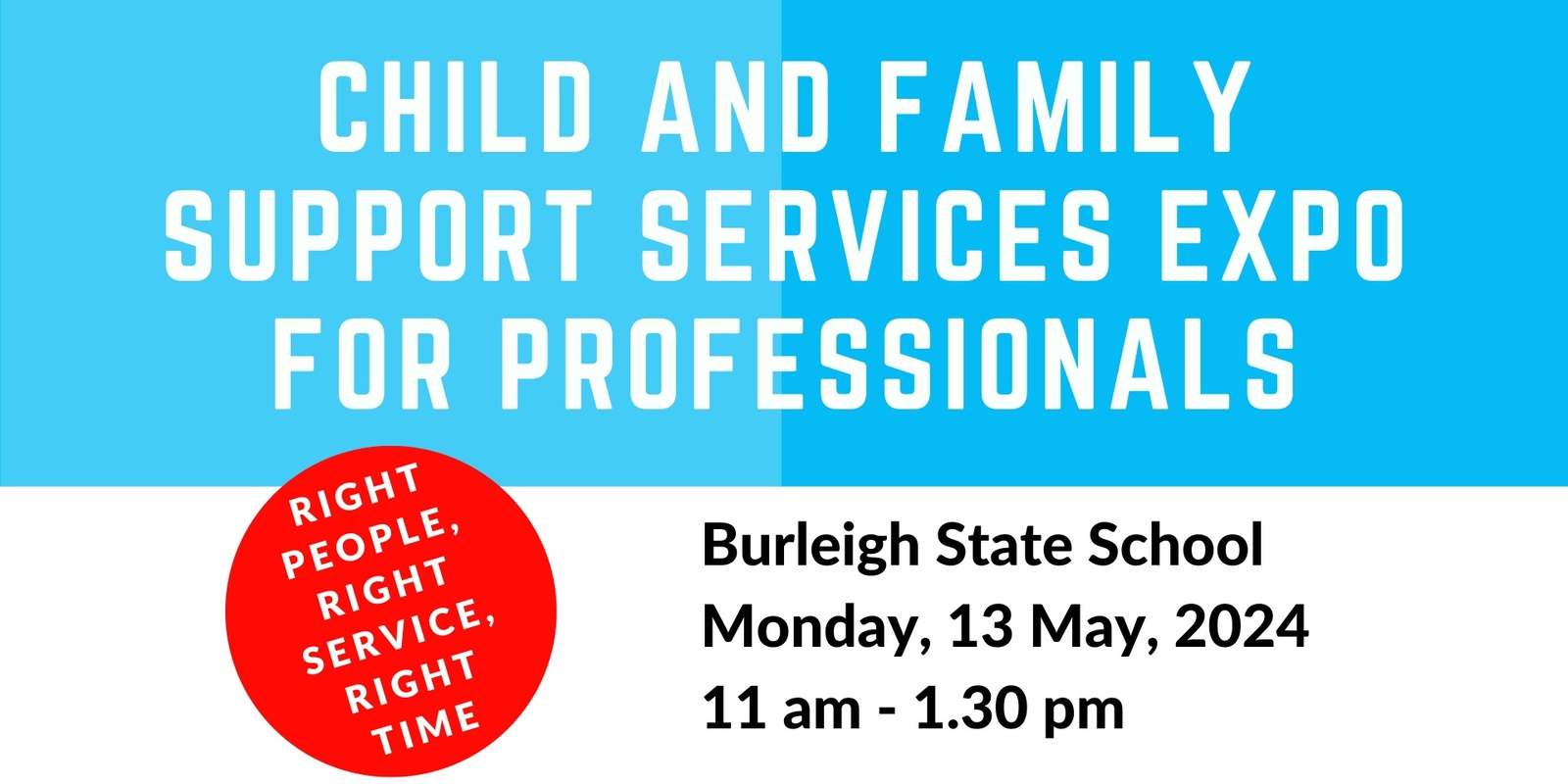 Banner image for 2024 GC Child and Family Services Expo for Professionals - Burleigh