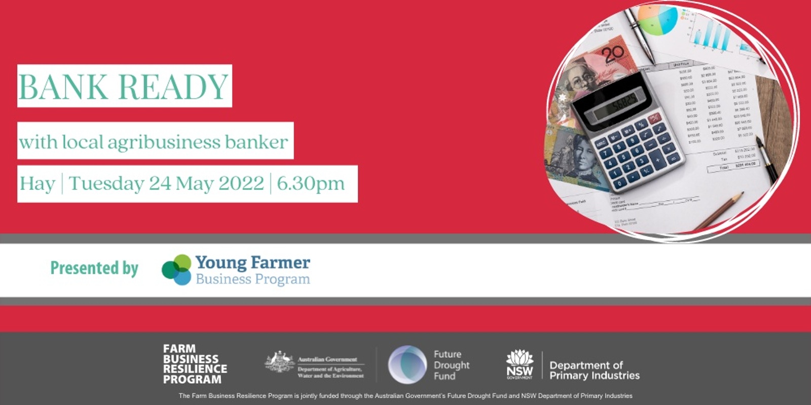 Banner image for Bank Ready- Hay