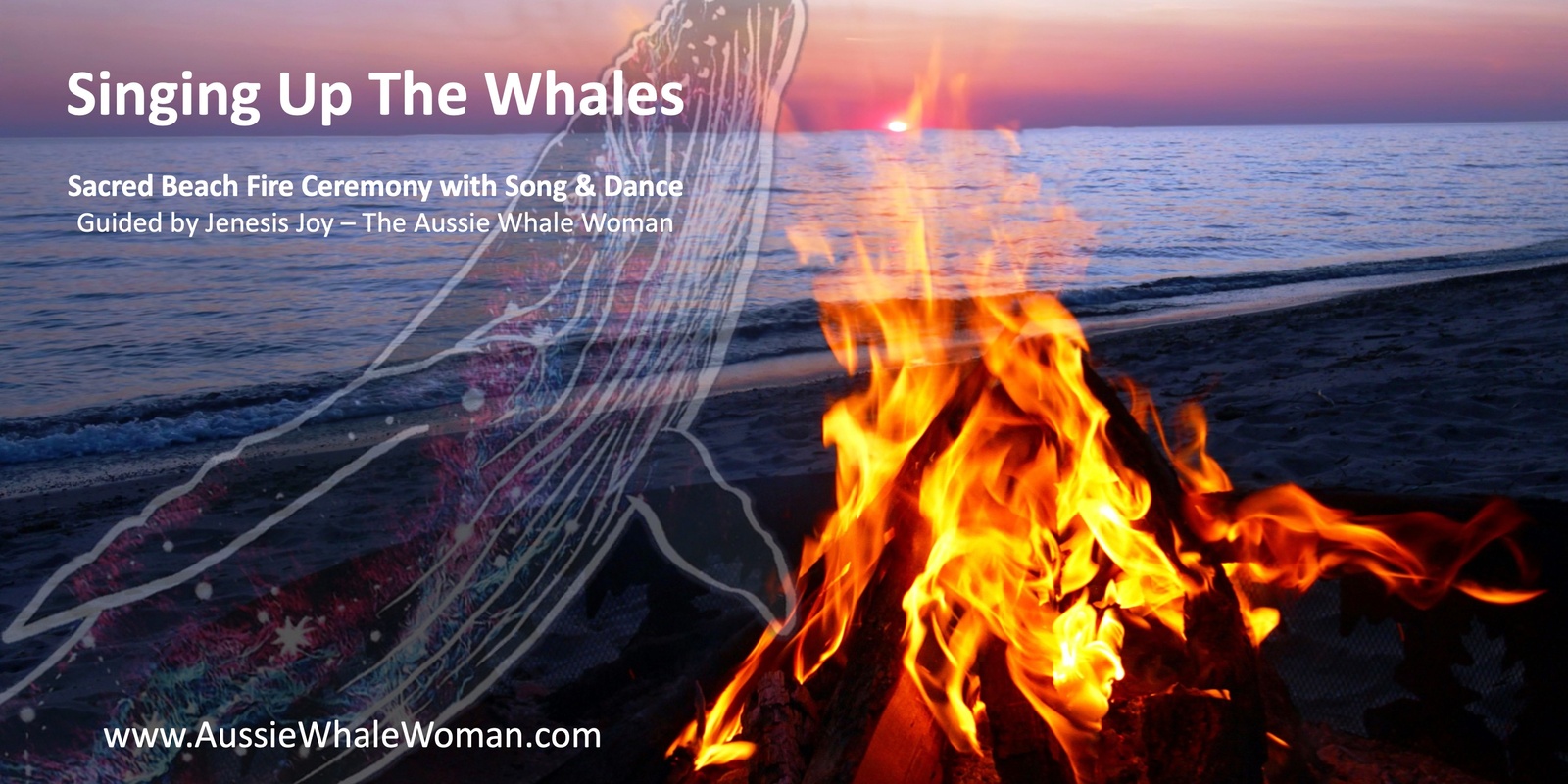 Banner image for Sacred Whale Songs Ceremony - Honouring The Mother Whale & Her New-born Calf