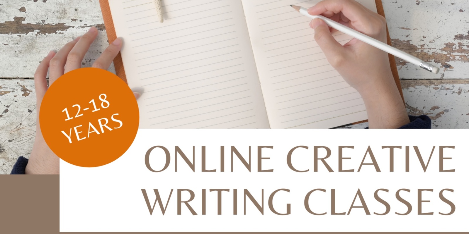 Banner image for Creative Writing Classes for Kids on Zoom