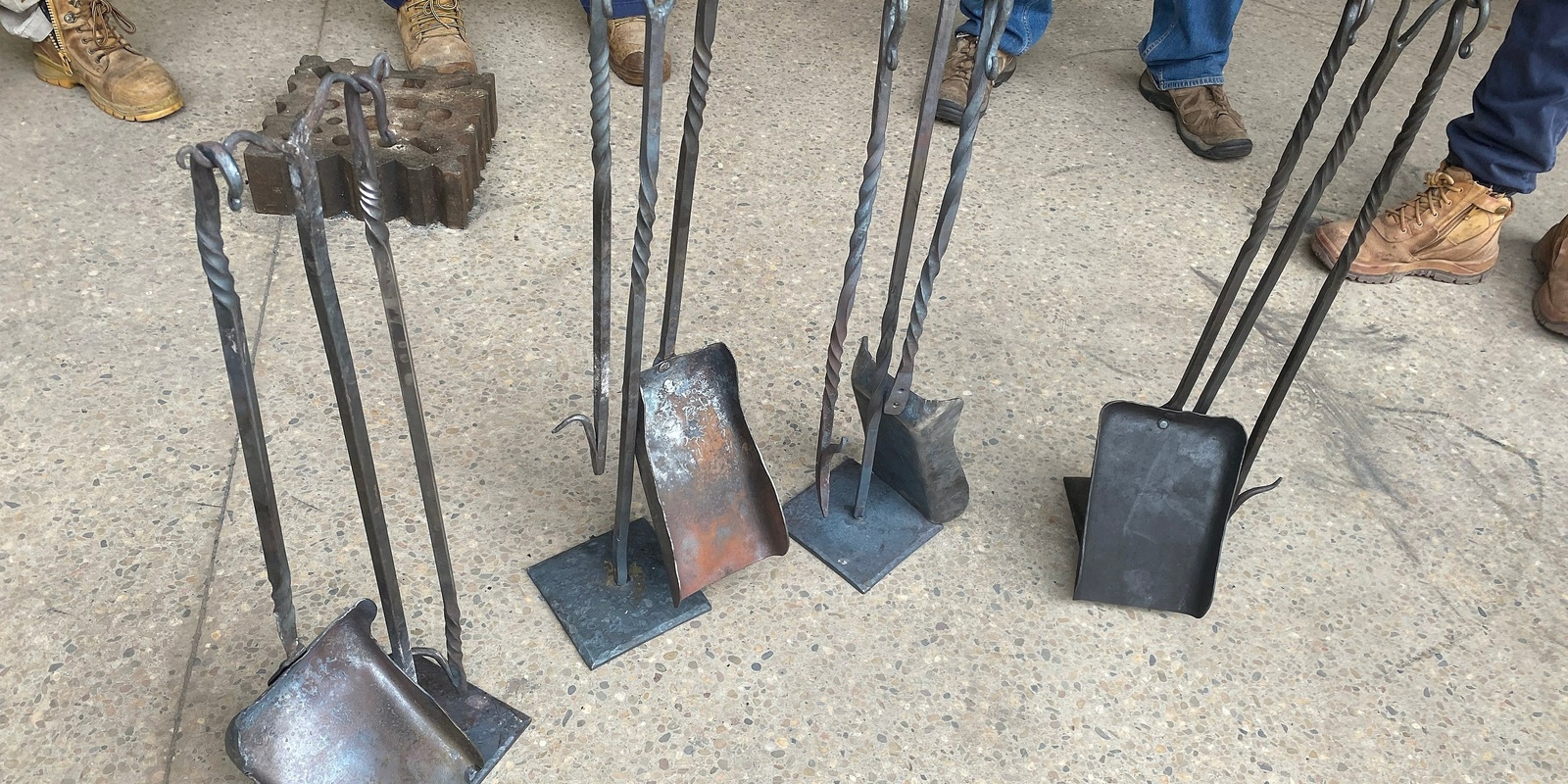 Banner image for Blacksmith Fireplace Set