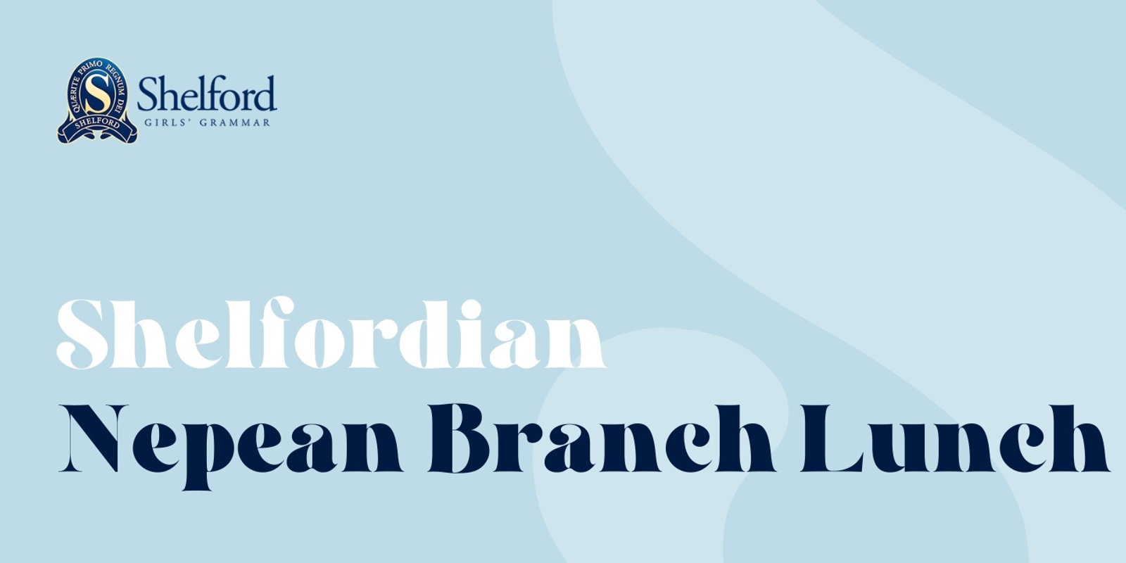 Banner image for Shelford Old Girls' Nepean Branch Lunch 2024