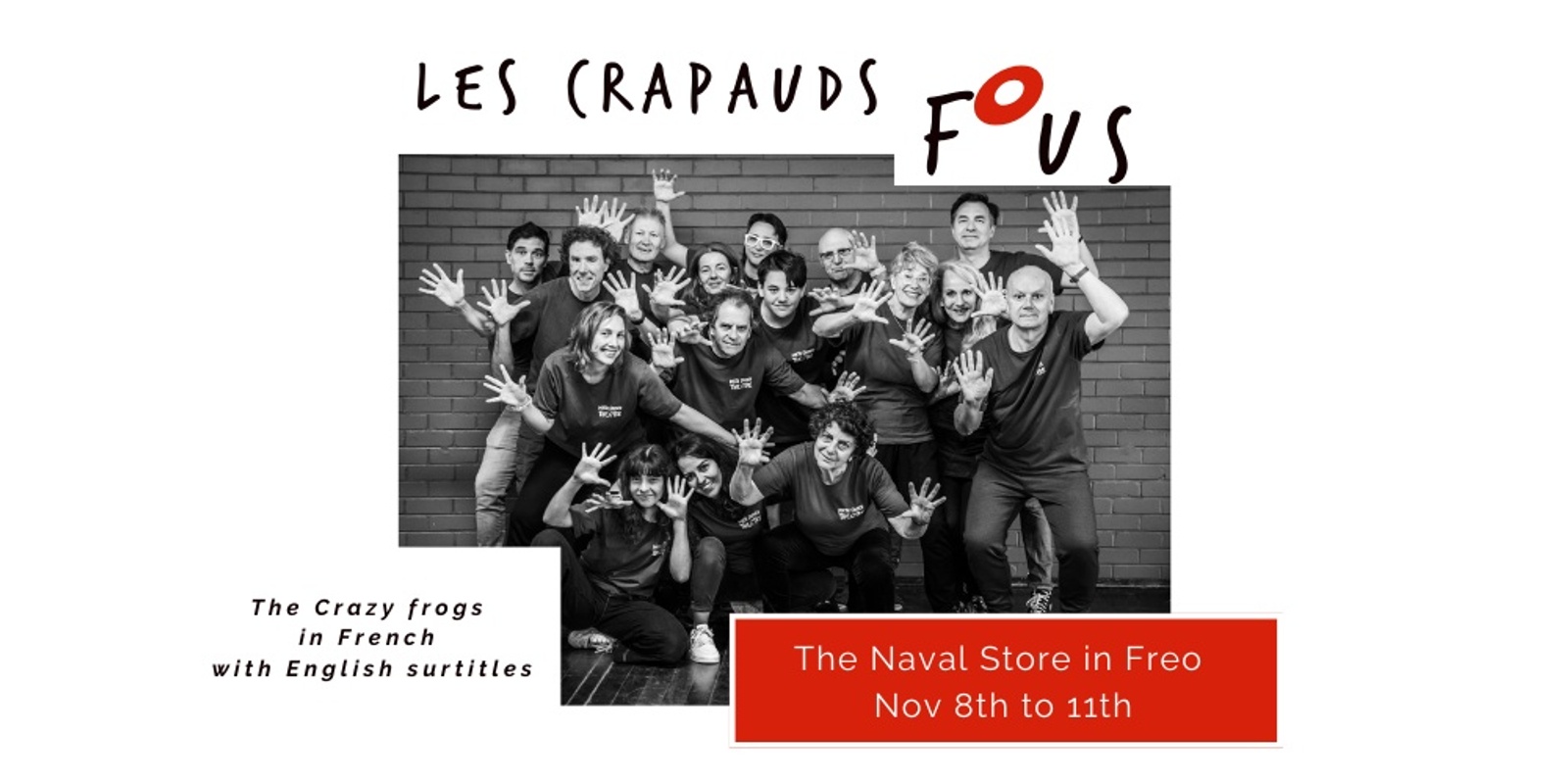 Banner image for Les Crapauds Fous