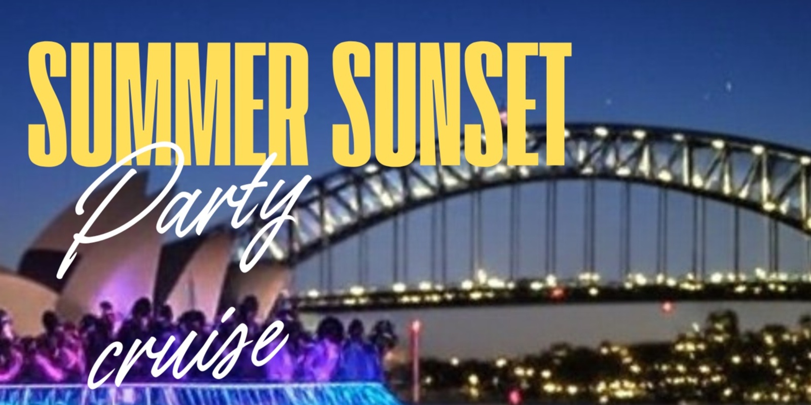 Banner image for Summer sunset party Cruise