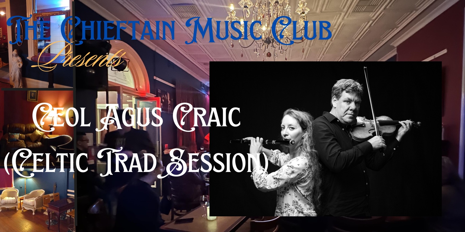 Banner image for Ceol Agus Craic (Celtic Trad Session)