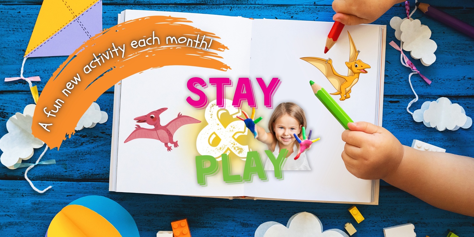 Banner image for Stay & Play - Flying Pterodactyls