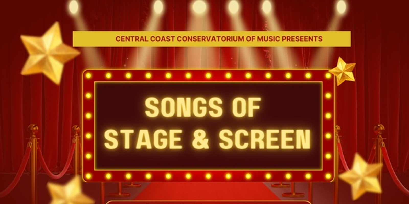 Banner image for Songs of Stage and Screen