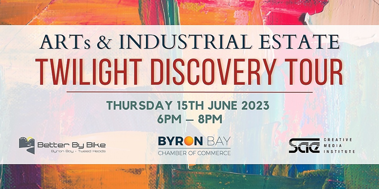 Banner image for ARTs & Industrial Estate Twilight Discovery Tour 2023
