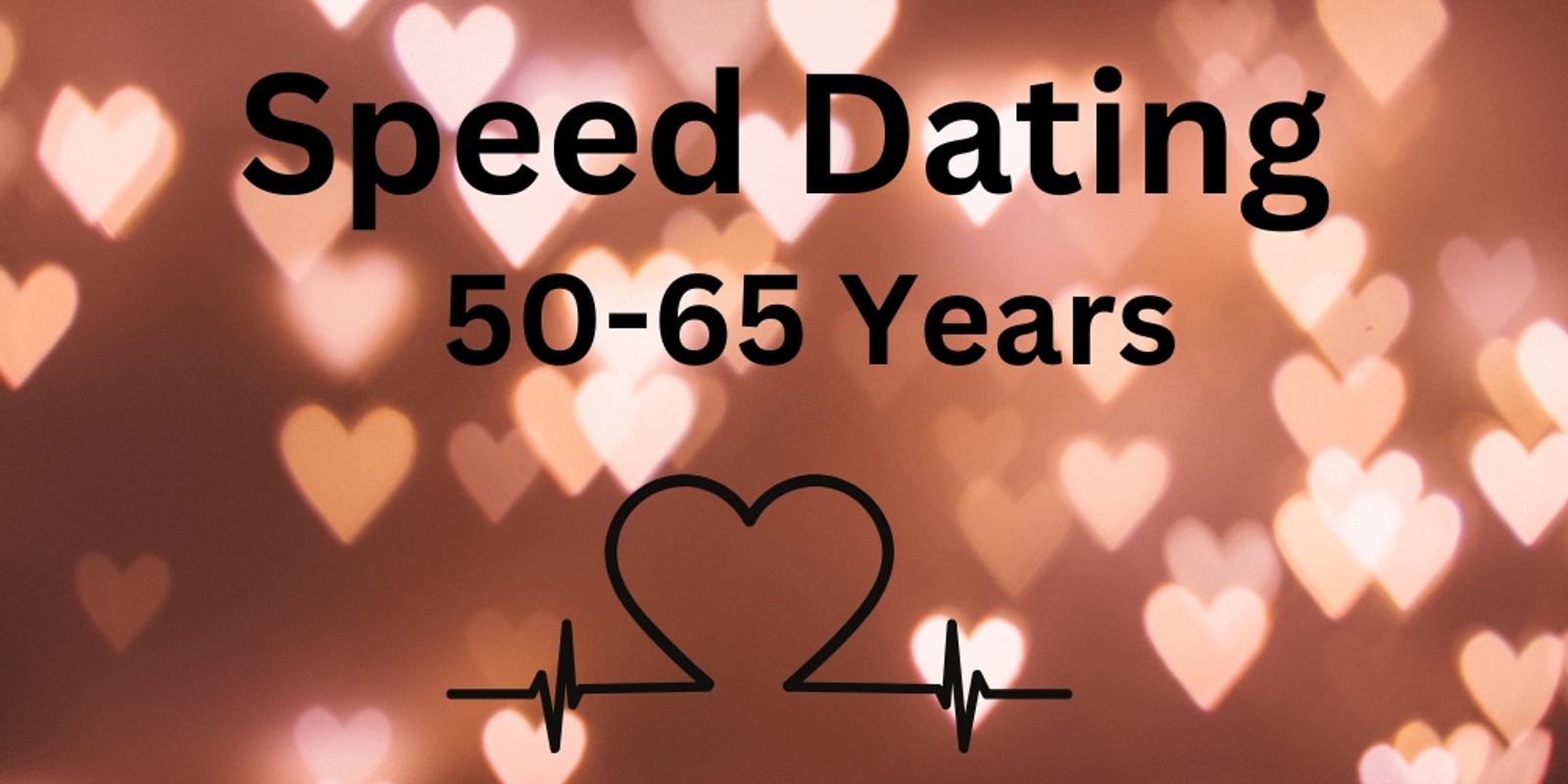 Banner image for 50-65 years Speed Dating 