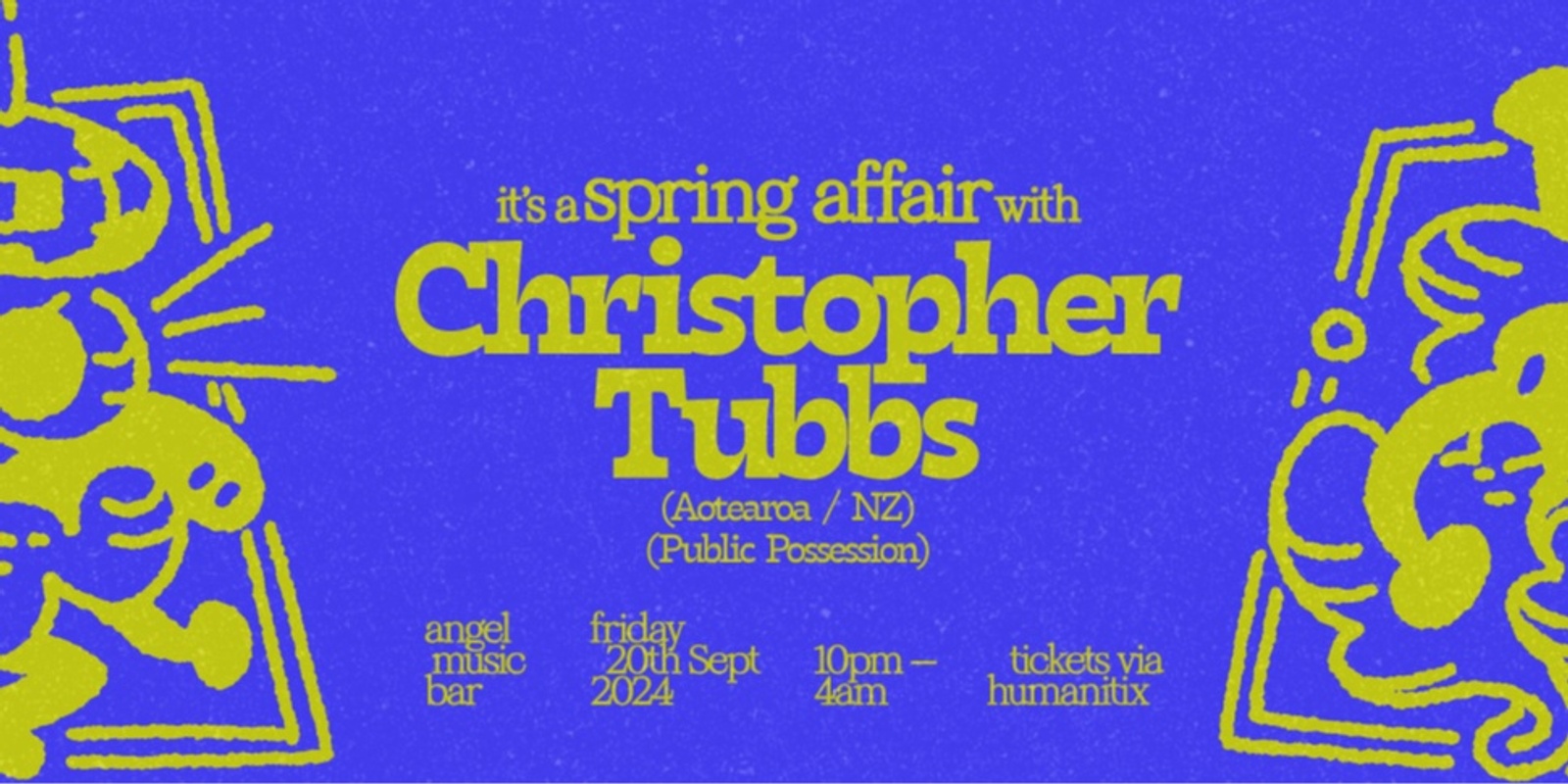 Banner image for Christopher Tubbs - All Night Long - Sept 2024