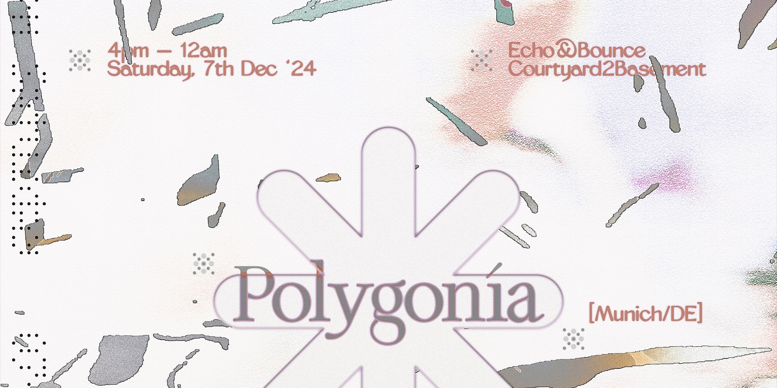 Banner image for e+b presents; polygonia