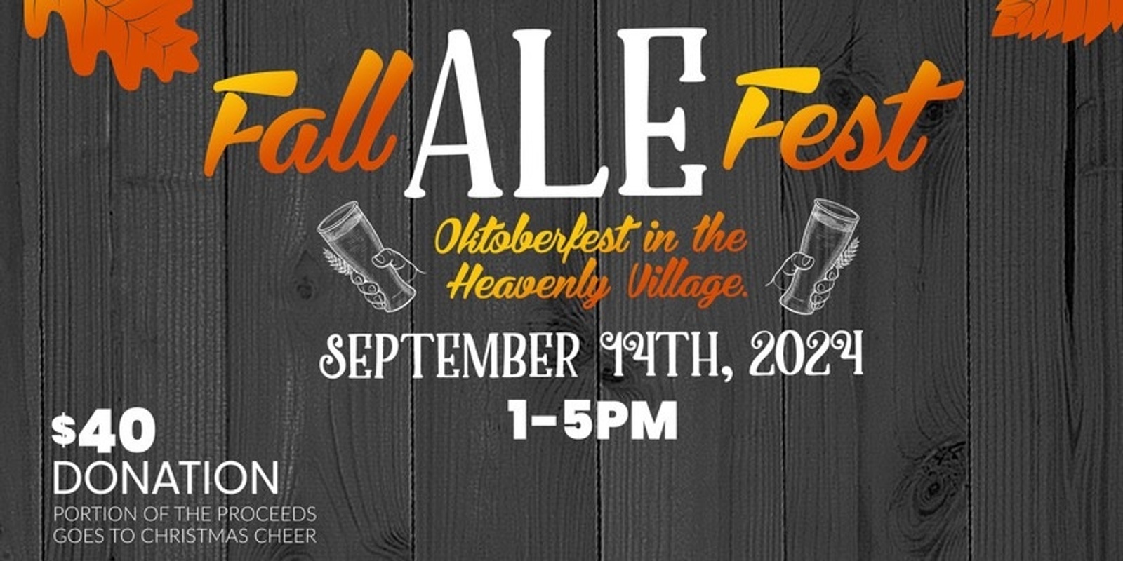 Banner image for  Fall AleFest and Chicken Wing Festival at Heavenly Village