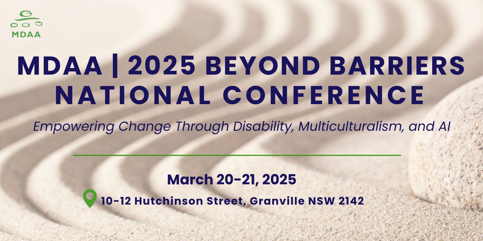 Banner image for MDAA | Beyond Barriers National Conference 2025