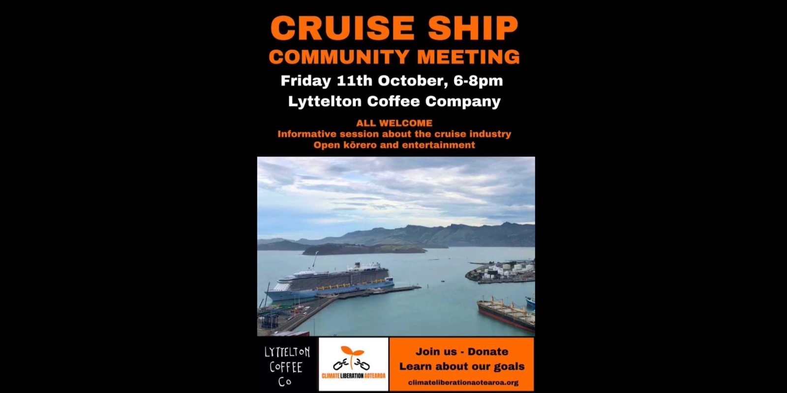 Banner image for Cruise Ship Community Meeting