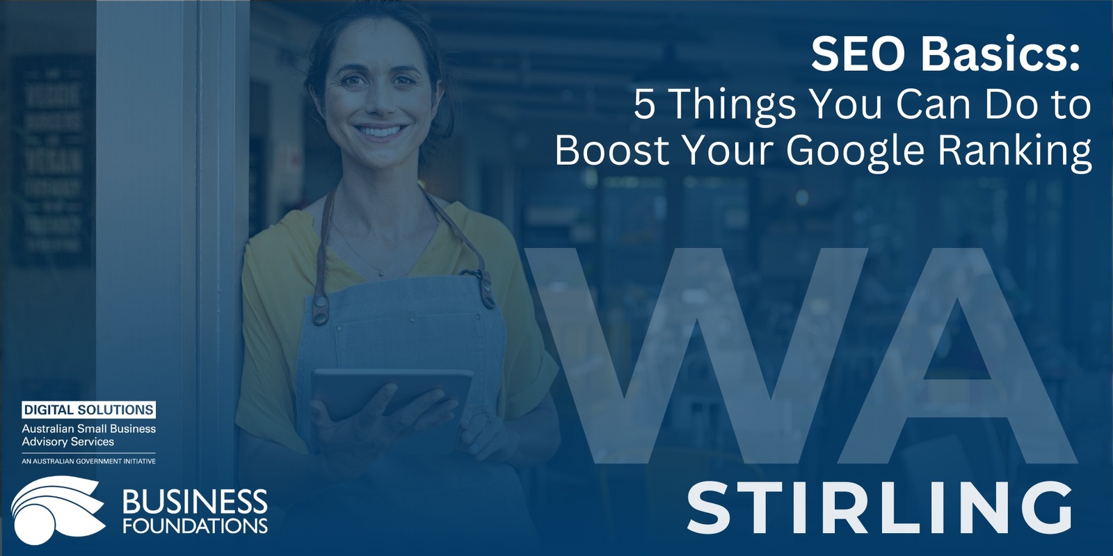 Banner image for SEO Basics: 5 Things You Can Do to Boost Your Google Ranking - Stirling 13.5