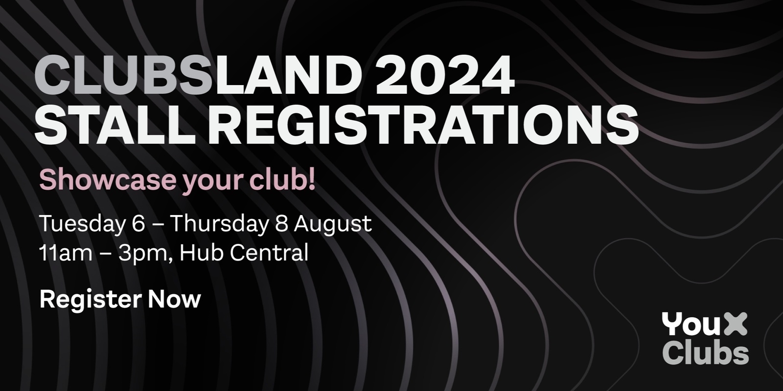 Banner image for Clubsland 2024 Stall Registrations