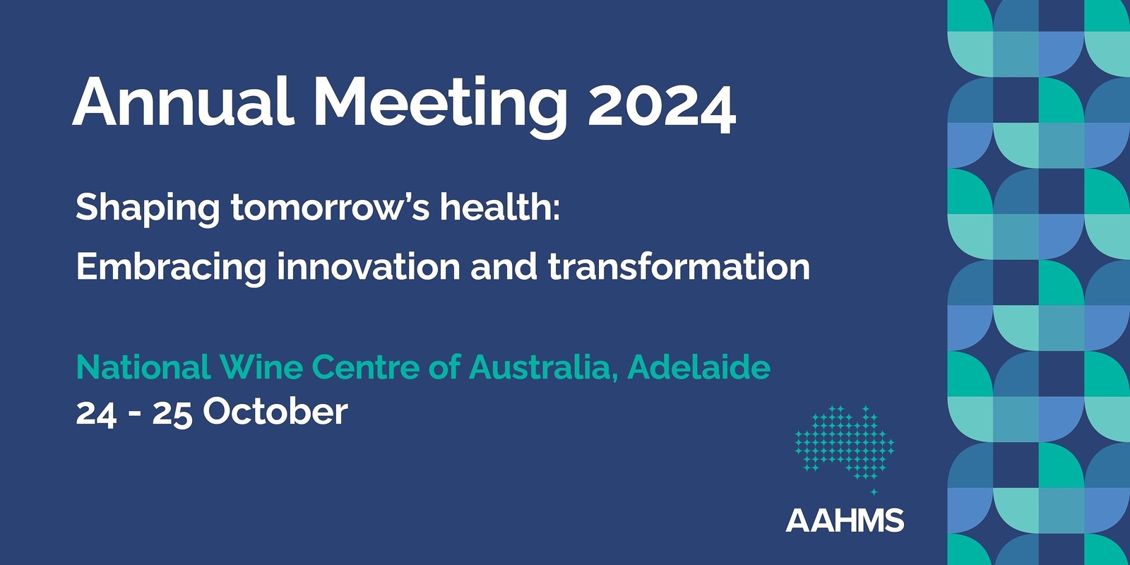 Banner image for AAHMS Annual Meeting 2024