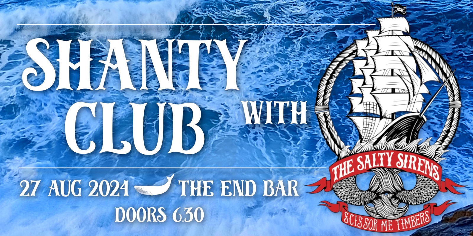 Banner image for Shanty Club with the Salty Sirens