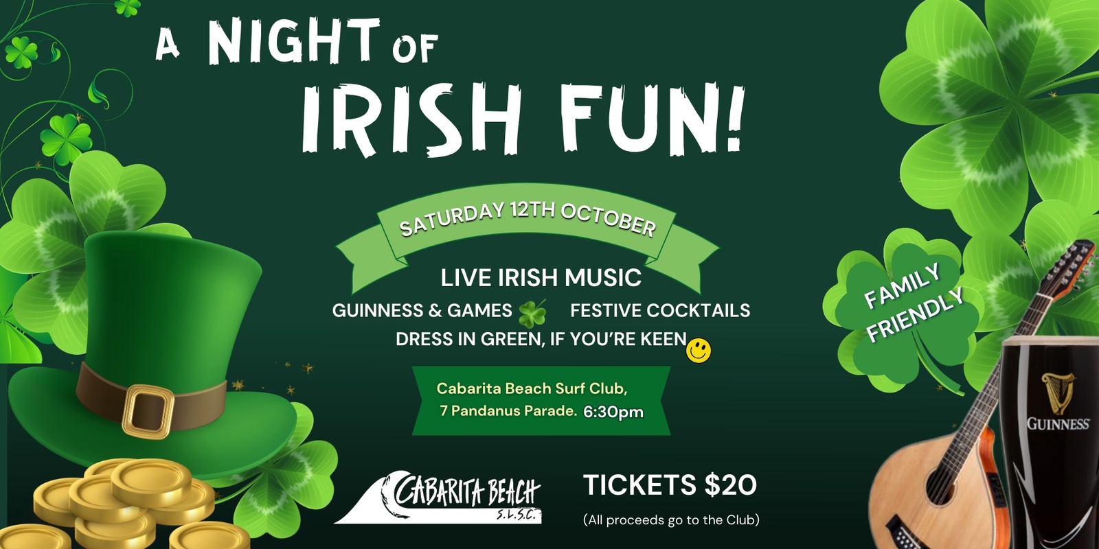 Banner image for NIGHT OF IRISH FUN