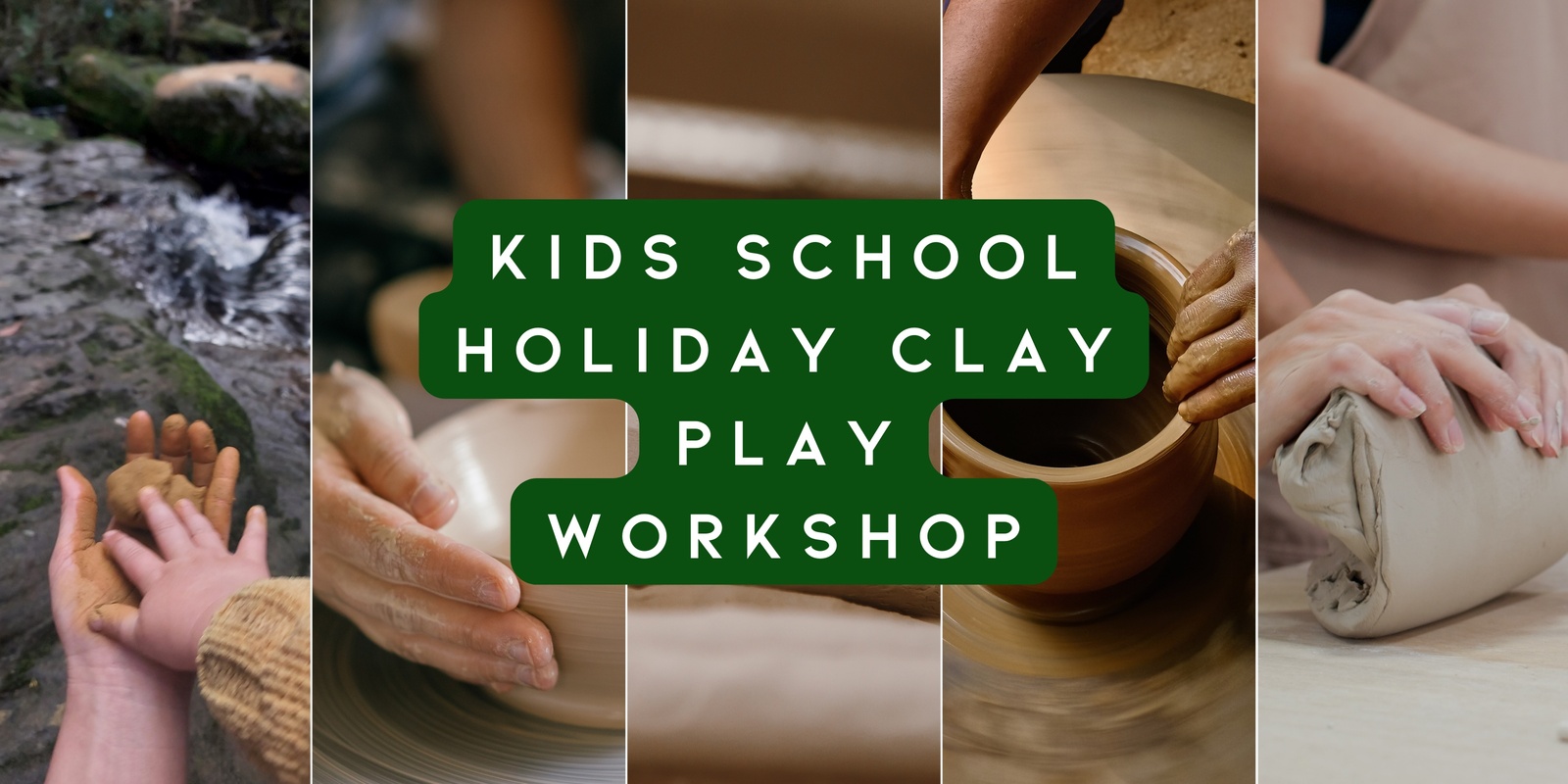 Banner image for Kids clay play workshop
