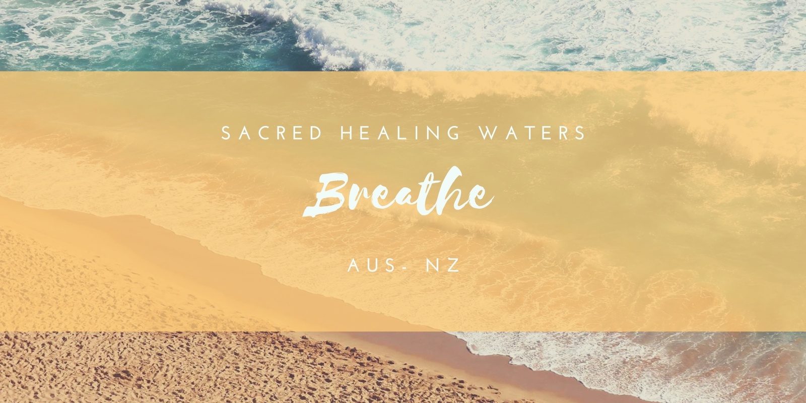 Banner image for Sacred healing Waters: Breathe