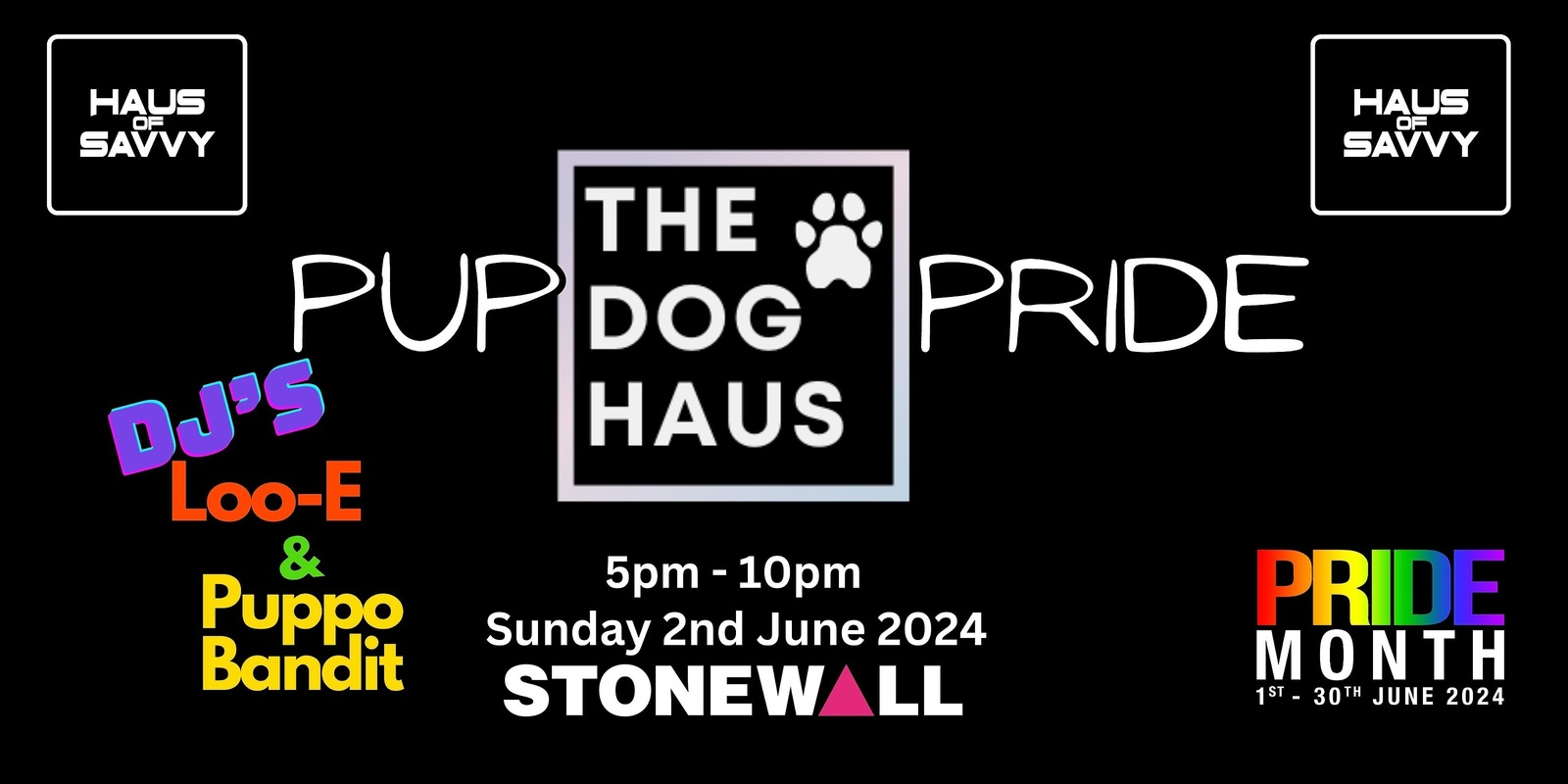 Banner image for The Dog Haus Pup Pride
