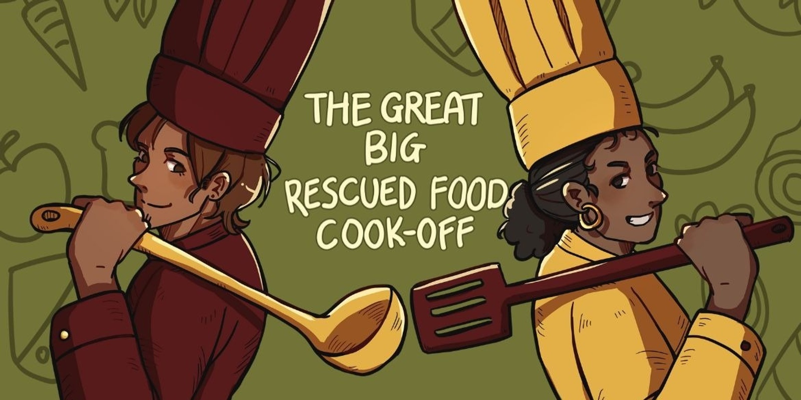 Banner image for The Great Big Rescued Food Cook-Off Battle Of The Chefs