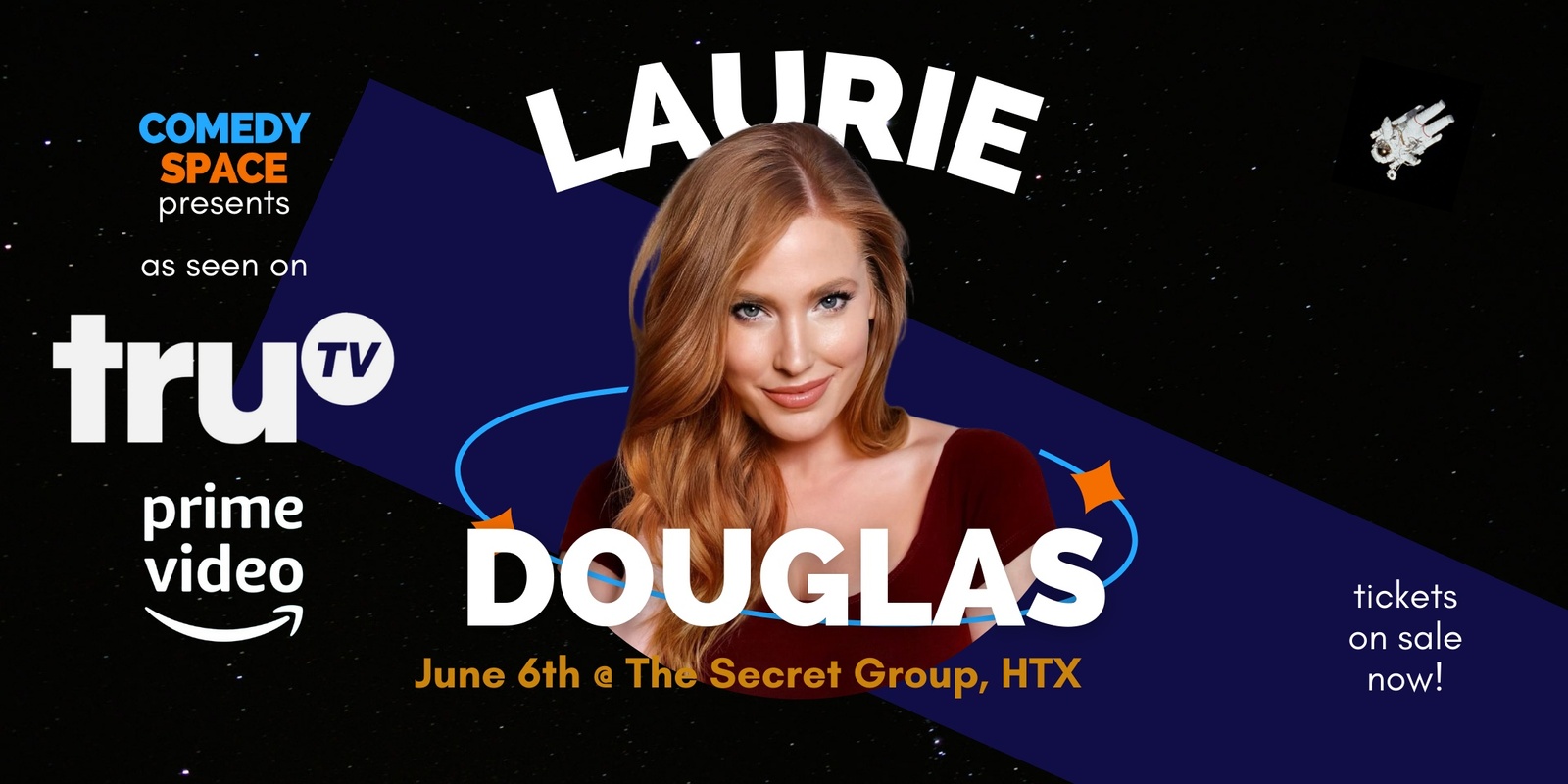 Banner image for Laurie Douglas (TruTV, PrimeVideo)
